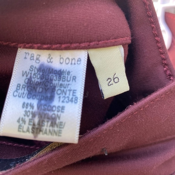 Rag and Bone pants with stretch - Picture 6 of 7